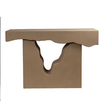 Console MDF ecru 120x36x81cm