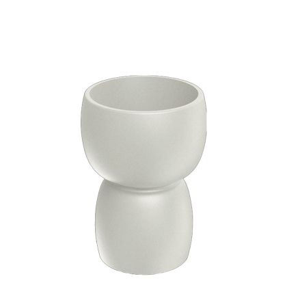 ROUND PLASTIC FLOWER POT DUALA 30X30X40 CM
