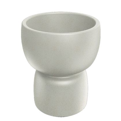 ROUND PLASTIC FLOWER POT DUALA 47X47X55 CM