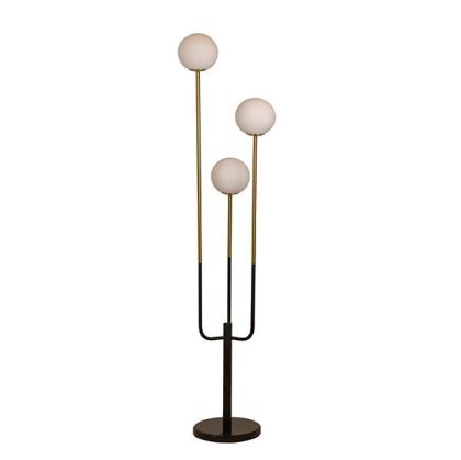 Lampion, metallic, black-gold, 34x156 cm