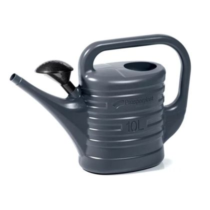 PLASTIC WATERING CAN ANTHRACITE COLOR 55X17X6 CM