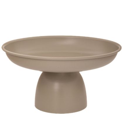 METAL PLATE WITH STOOL 18.5X18.5X9.5 CM