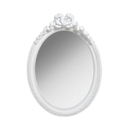 Mirror Pu stone gray 36x50cm