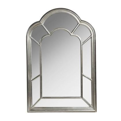Mirror Pu silver 80x120cm