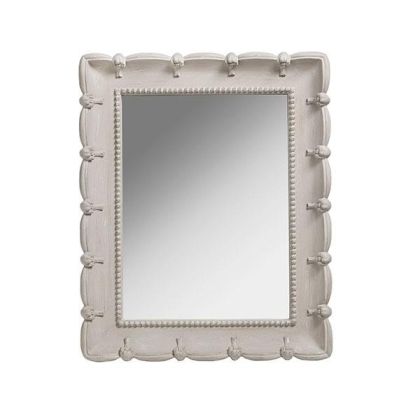 Mirror Pu taupe 43x53cm