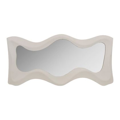 Mirror plastic white 57x2.5x113cm