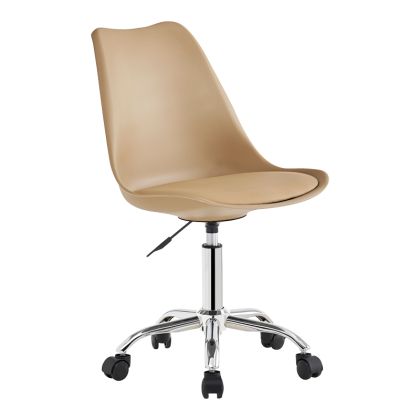 Офис стол Gaston Ii Pp-pu капучино 48x57x77-90см