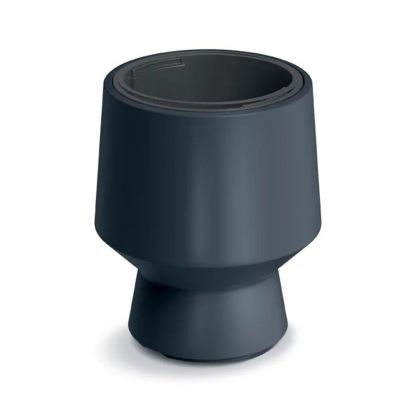 PLASTIC FLOWER POT HEOS ANTHRACITE, COLOR 34X43 CM