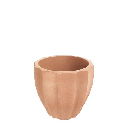 PLASTIC FLOWER POT RONA TERRACOTA 40X40X36CM