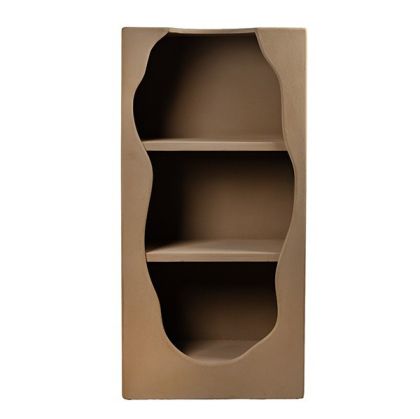 Shelf MDF ecru 60x36x122cm