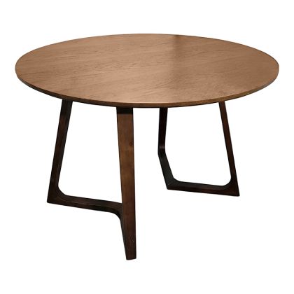 ТРАПЕЗНА МАСА SEDRIA MDF В ЦВЯТ ОРЕХ D120X75СМ