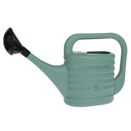 DARK GREEN PLASTIC WATERING CAN 54X14X30 CM