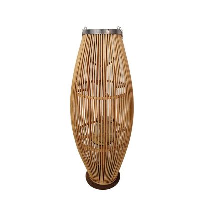 Bamboo lantern FL9922 natural color 33X83CM