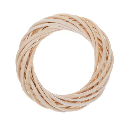 Natural willow wreath D20X4.5 cm