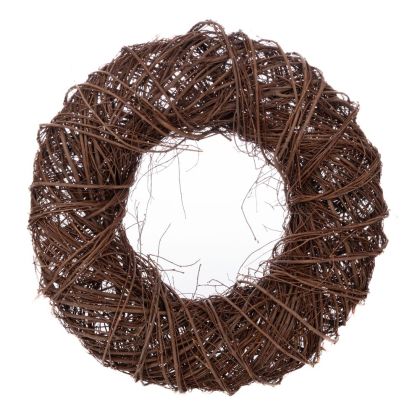 Natural wicker wreath 50X12 cm