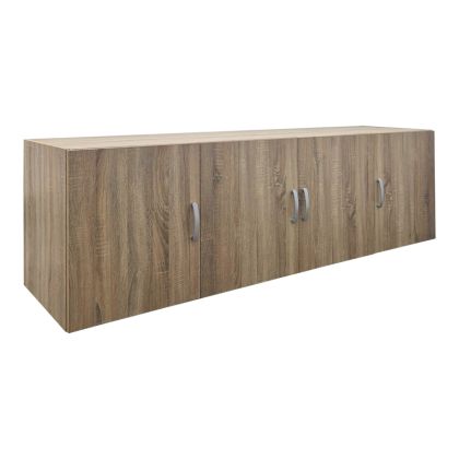 Wardrobe Alvia with four doors, loft, sonoma, 200x51x60 cm
