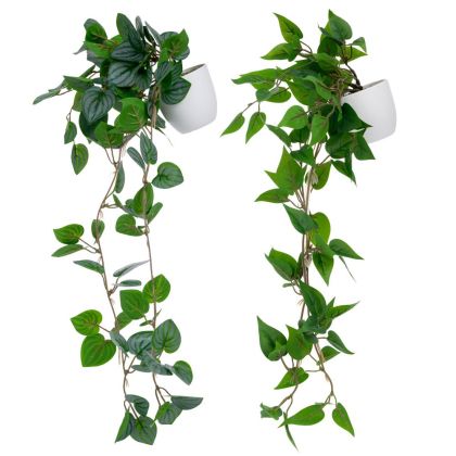 Garland in a plastic pot 15X42 8X8 cm