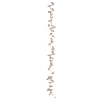 Decorative cherry blossom garland in light pink 176 cm