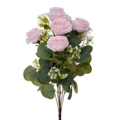 Decorative pink roses