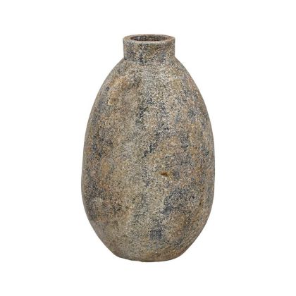 Ceramic vase FL3112 color gray - brown - brown 26X45CM