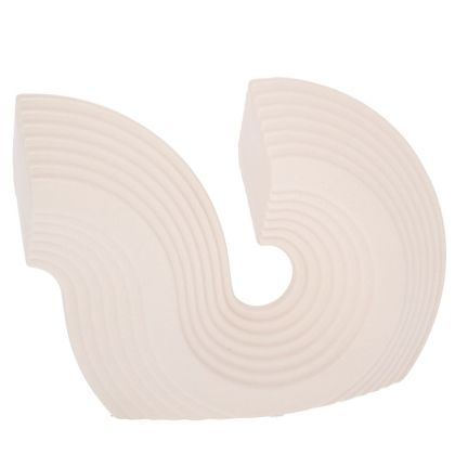 Ceramic decoration cream 29X7X21 cm