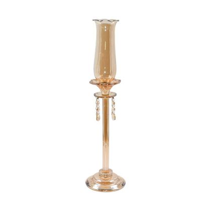 Crystal candlestick FL6615 champagne color 15X49CM