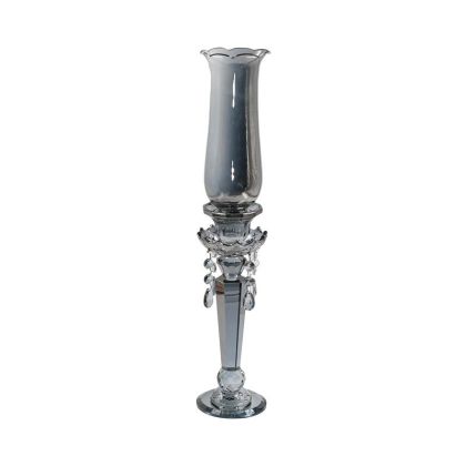 Crystal candlestick FL6733 gray color 10X56CM