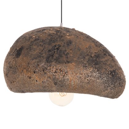 Stone-look chandelier, structural (m) HM4418.03 gray/brown-- 55X45X40ВСМ.