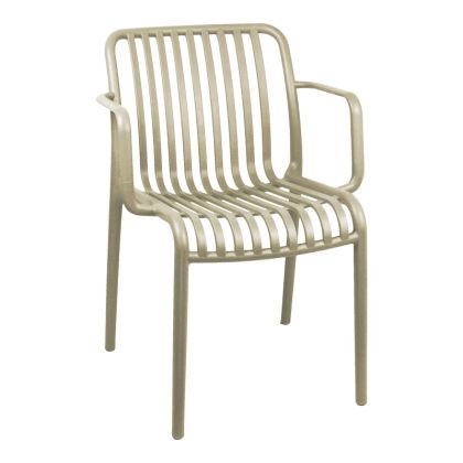 Стол Zoi pp в капучино 55.5x57.5x79см