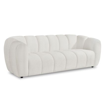Three-seater sofa Opale SM3319.02 light beige fabric 230X96X76ВСМ.