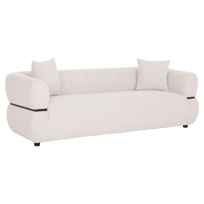 Three-seater sofa Arctis HM3327.02 light beige fabric 229X88X88 cm.