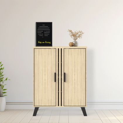 Shoe cabinet Shoby sonoma 70.5x30x91cm
