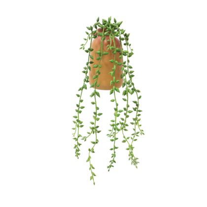 Hanging brown succulent pot - 12X8X34CM 24/BOX