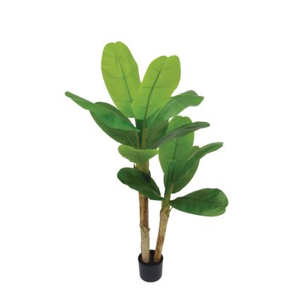 Double Banana Tree Real Touch in Pot - 150CM 4/BOX