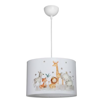 Детски полилей Tots Led E27 многоцветен Pvc D30X20СМ