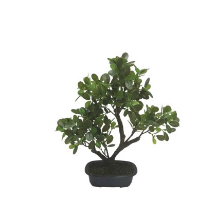 Bonsai tree in plastic pot green - 21X37X39CM 4/BOX