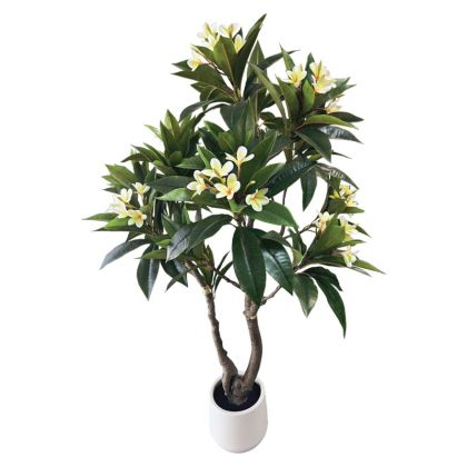 Magnolia tree with Real Touch flowers in a pot - 190CM 1/BOX