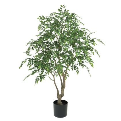 Artificial ficus tree Real Touch in plastic pot - H210CM 1/BOX