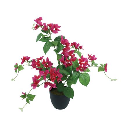 Artificial bougainvillea fuchsia tree in a pot - H76CM 4/24BOX