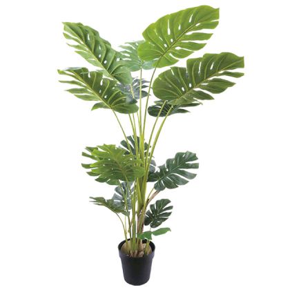 Artificial Monstera Real Touch tree in a pot - H150CM 4/BOX