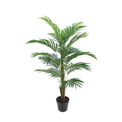 Artificial palm tree Real Touch in plastic pot green - H105CM 6/BOX