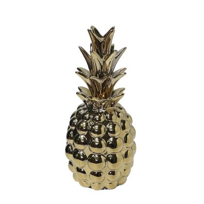 Ceramic decorative gold pineapple - Φ14X33CM 12/KIB