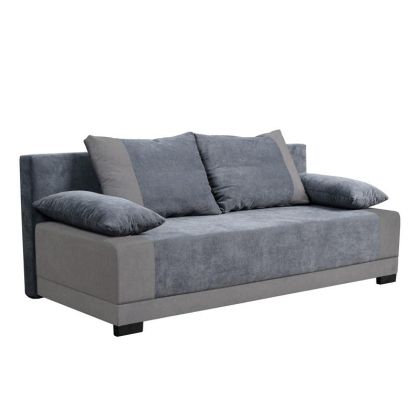 Разтегателен диван Quatro тъмносив 200X88X77СМ