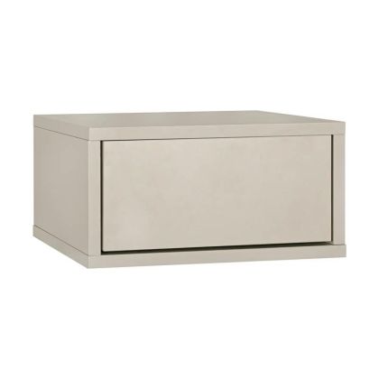 Wall-mounted bedside table Arbor cashmere color 39X34X20CM