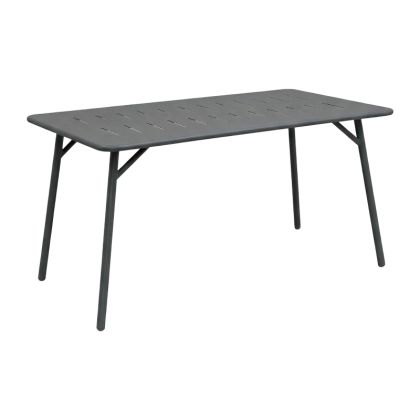 Moraja table black metal 140X80X70CM