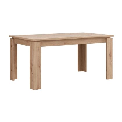 Argyll Extendable Dining Table, Artisan Oak Color, 160X90X77CM