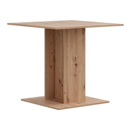 Dining table Capua Artisan, oak color, 80X80X76CM