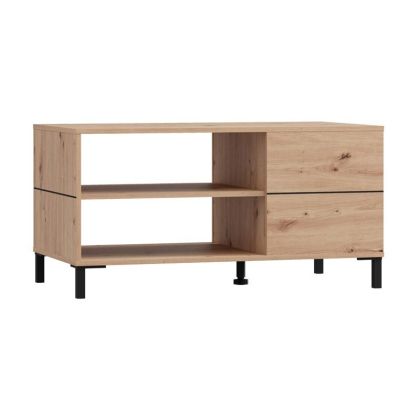 Coffee table Marron Artisan - matte black 102X55X52CM