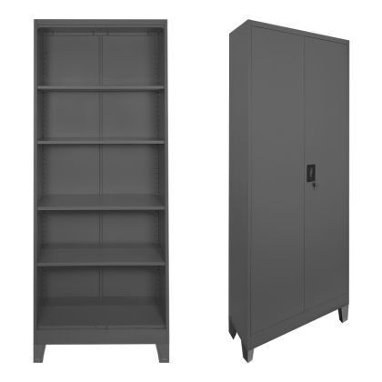 Метален гардероб Ugren антрацит 70x40x190 см
