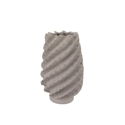 Ceramic vase white 21X21X31CM